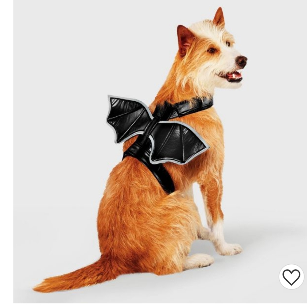 YOU CHOOSE SIZE Dog Bat Wings Up to 90 lbs Halloween Costume LARGE PET
